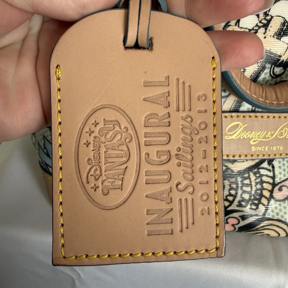Dooney & Bourke Disney Cruise Line Inaugural 2012-2013 Satchel Purse Hand Bag - Picture 10 of 14